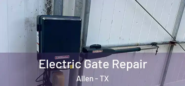  Electric Gate Repair Allen - TX