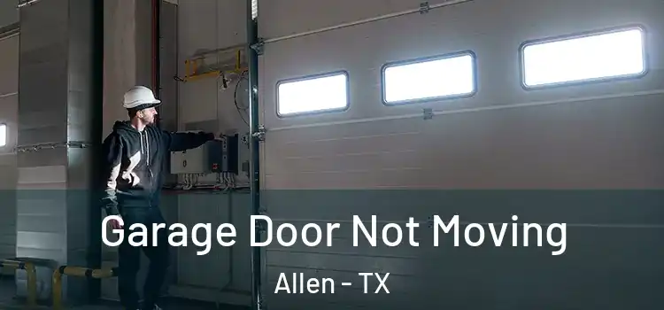  Garage Door Not Moving Allen - TX